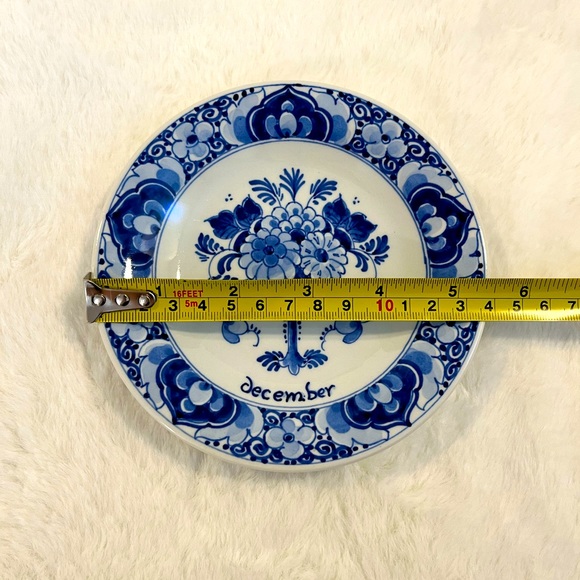 Antique customized delft with certificate - Picture 2 of 5